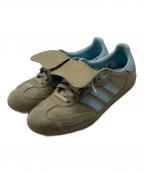adidas×Pharrell Williamsアディダス×ファレルウィリアムス）の古着「SAMBA HUMANRACE」｜ベージュ×ブルー