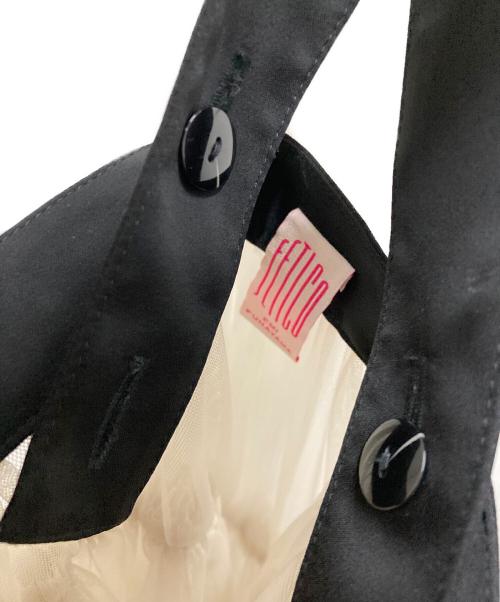 FETICO（フェティコ）FETICO (フェティコ) TULLE PINAFORE DRESS ベージュ サイズ:1の古着・服飾アイテム