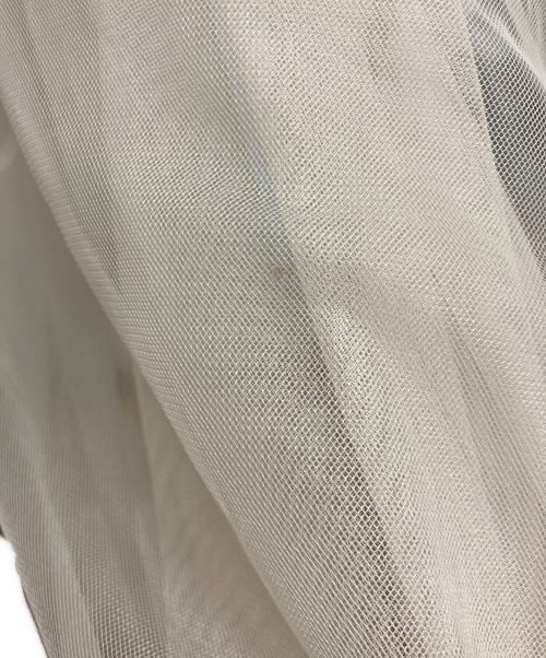 FETICO（フェティコ）FETICO (フェティコ) TULLE PINAFORE DRESS ベージュ サイズ:1の古着・服飾アイテム