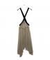 FETICO（フェティコ）の古着「TULLE PINAFORE DRESS」｜ベージュ