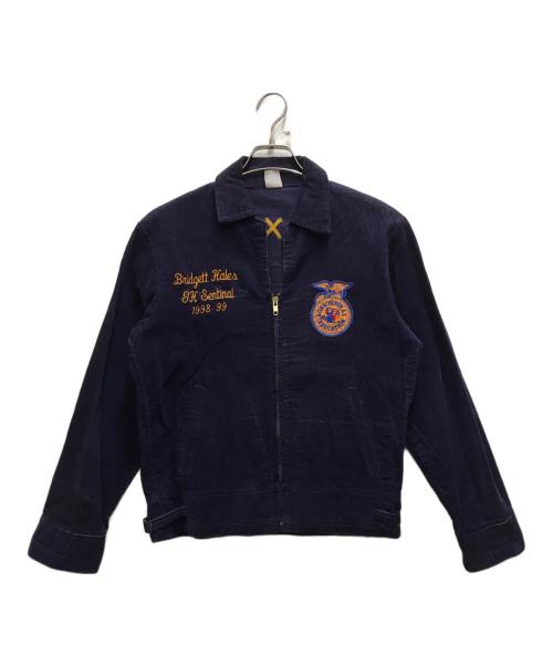 NATIONAL FFA（ナショナルエフエフエー）NATIONAL FFA (ナショナルエフエフエー) 90's ファーマーズジャケット ネイビー サイズ:36の古着・服飾アイテム