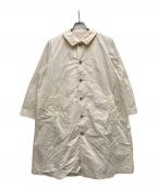 nest Robeネストローブ）の古着「スーピマコットンバルマカンコート」｜ホワイト