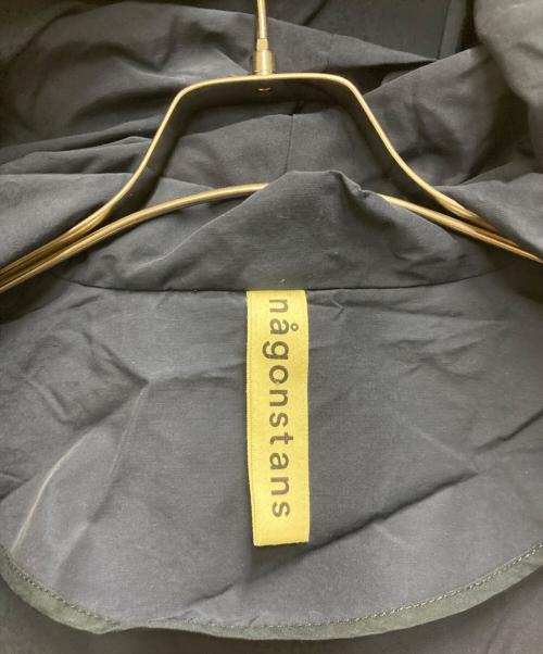 nagonstans（ナゴンスタンス）nagonstans (ナゴンスタンス) Light Cross Flare Mods Coat ネイビー サイズ:38の古着・服飾アイテム