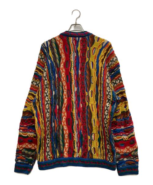 Coogi（クージー）Coogi (クージー) 3Dケーブルニット マルチカラー サイズ:XLの古着・服飾アイテム