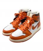 NIKEナイキ）の古着「WMNS Air Jordan1 High OG "Starfish"」｜オレンジ
