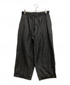 kolor/BEACONカラービーコン）の古着「チェックイージーパンツ」｜グレー