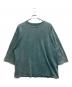 ISAMU KATAYAMA BACKLASH（イサムカタヤマ・バックラッシュ）の古着「VINTAGE-PROCESSING JERSEY H/S TOPS」｜グリーン