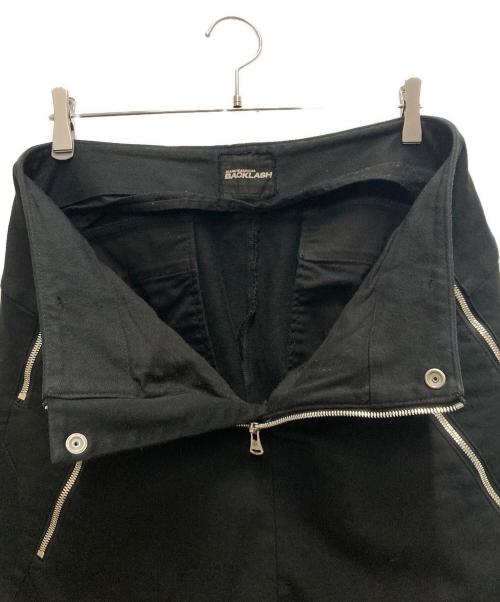 ISAMU KATAYAMA BACKLASH（イサムカタヤマ・バックラッシュ）ISAMU KATAYAMA BACKLASH (イサムカタヤマ・バックラッシュ) incarnation (インカーネーション) 13oz Stretch Denim ブラック サイズ:Lの古着・服飾アイテム