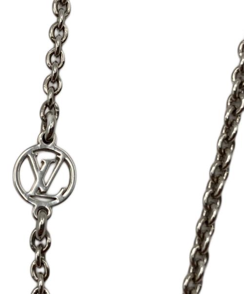 LOUIS VUITTON（ルイ ヴィトン）LOUIS VUITTON (ルイ ヴィトン) エセンシャルVネックレス シルバーの古着・服飾アイテム