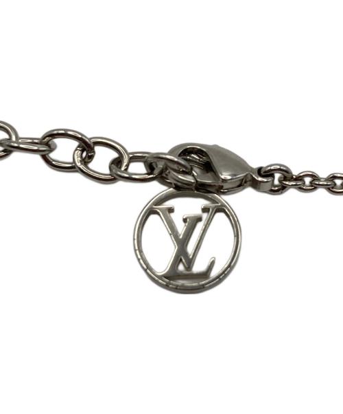 LOUIS VUITTON（ルイ ヴィトン）LOUIS VUITTON (ルイ ヴィトン) エセンシャルVネックレス シルバーの古着・服飾アイテム