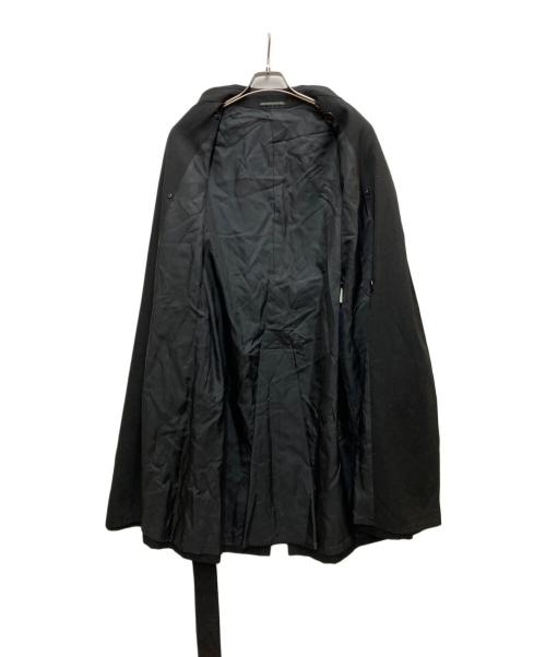 yohji yamamoto+noir（ヨウジヤマモトプリュスノアール）yohji yamamoto+noir (ヨウジヤマモトプリュスノアール) トレンチコート ブラック サイズ:2の古着・服飾アイテム