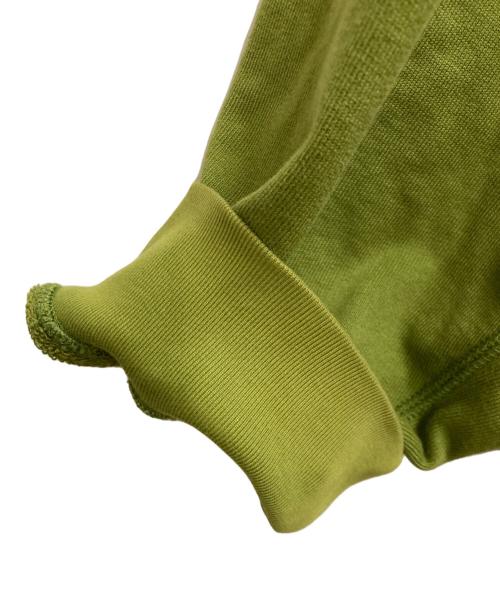 LAD MUSICIAN（ラッドミュージシャン）LAD MUSICIAN (ラッドミュージシャン) CREW NECK PULLOVER SWEAT グリーン サイズ:46の古着・服飾アイテム