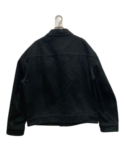 Acne studios（アクネ ストゥディオス）ACNE STUDIOS (アクネ ストゥディオス) オーバーサイズ コットン ジャケット ブラック サイズ:48の古着・服飾アイテム