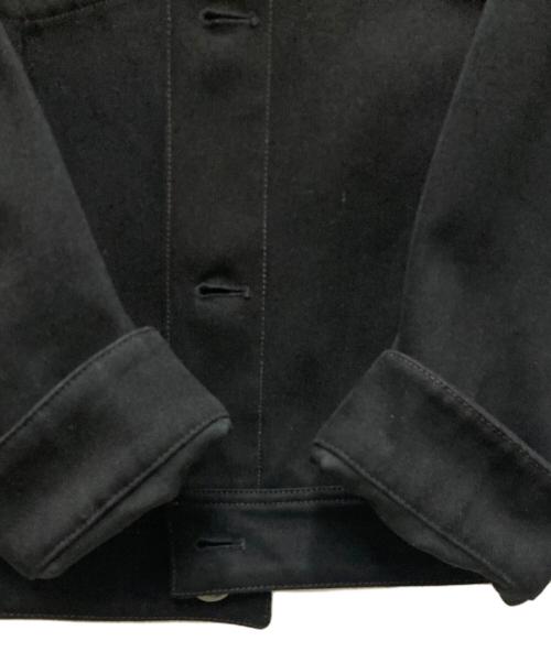 Acne studios（アクネ ストゥディオス）ACNE STUDIOS (アクネ ストゥディオス) オーバーサイズ コットン ジャケット ブラック サイズ:48の古着・服飾アイテム