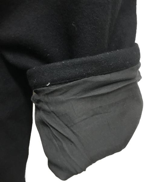 URU（ウル）URU (ウル) WOOL MELTON BALMACAAN COAT ブラック サイズ:1の古着・服飾アイテム