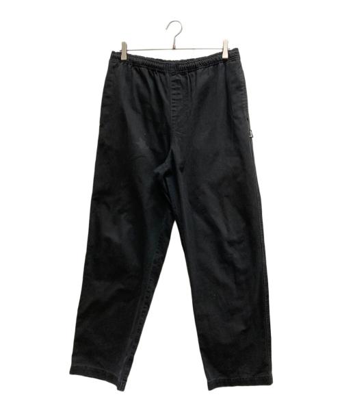 stussy（ステューシー）stussy (ステューシー) イージーパンツ ブラック サイズ:Ⅿの古着・服飾アイテム