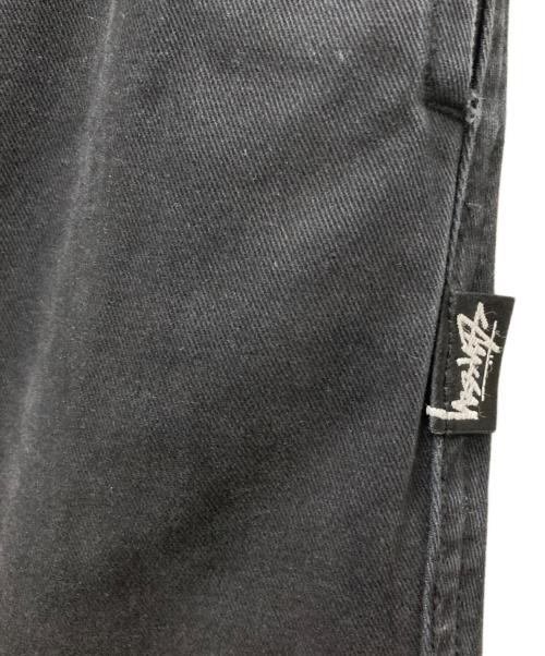 stussy（ステューシー）stussy (ステューシー) イージーパンツ ブラック サイズ:Ⅿの古着・服飾アイテム