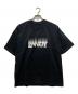 THE ENNOY PROFESSIONAL（ザ エンノイ プロフェッショナル）の古着「ELECTRIC LOGO GRADATION SS TEE」｜ブラック