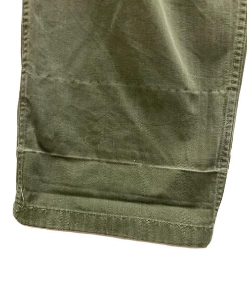 US ARMY（ユーエスアーミー）US ARMY (ユーエスアーミー) 40s Ｍ-43 HBT カーゴパンツ オリーブ サイズ:W30L33の古着・服飾アイテム