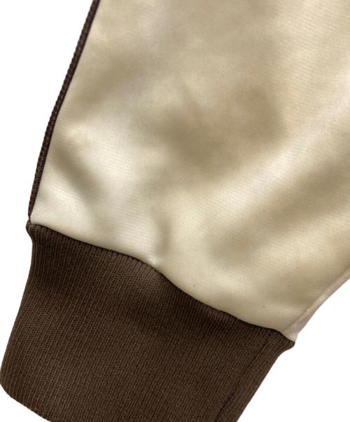 adidas（アディダス）adidas (アディダス) 70sATPトラックジャケット ブラウン×ベージュ サイズ:Mの古着・服飾アイテム