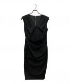 FOXEY NEWYORKフォクシーニューヨーク）の古着「ノースリーブワンピース」｜ブラック