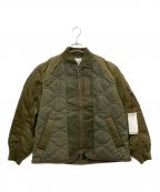 sacaiサカイ）の古着「Nylon Twill x Rip Stop Jacket」｜オリーブ