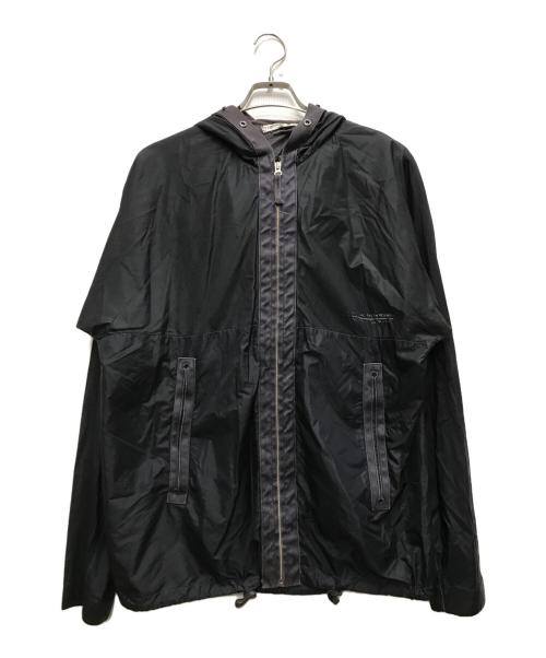 STONE ISLAND（ストーンアイランド）STONE ISLAND (ストーンアイランド) 00'sナイロンフーデットパーカー ネイビー サイズ:Lの古着・服飾アイテム