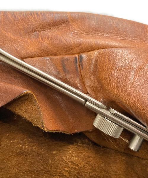 Natural Comfort（ナチュラルコンフォート）Natural Comfort (ナチュラルコンフォート) 70'sレザージャケット ブラウン サイズ:38の古着・服飾アイテム