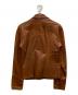 Natural Comfort (ナチュラルコンフォート) 70'sレザージャケット ブラウン サイズ:38：13000円