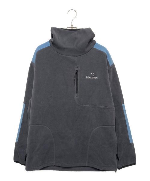 PUMA（プーマ）PUMA (プーマ) Liberaiders (リベレイダース) バラクラバフーディー グレー サイズ:Lの古着・服飾アイテム