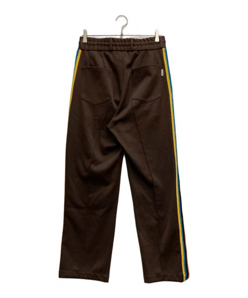 TTT MSW（ティー）TTT MSW (ティー) サイドライントラックパンツ ブラウン サイズ:Ⅼの古着・服飾アイテム
