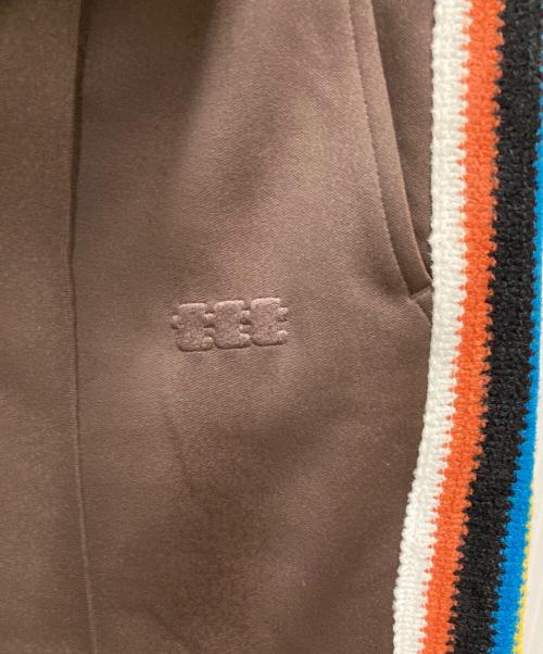 TTT MSW（ティー）TTT MSW (ティー) サイドライントラックパンツ ブラウン サイズ:Ⅼの古着・服飾アイテム