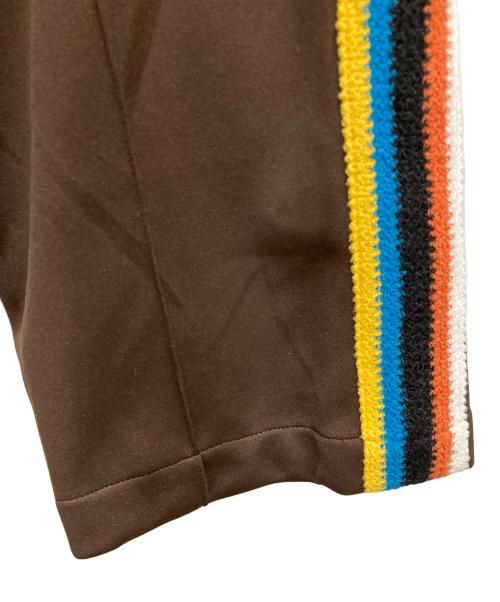 TTT MSW（ティー）TTT MSW (ティー) サイドライントラックパンツ ブラウン サイズ:Ⅼの古着・服飾アイテム