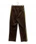 TTT MSW (ティー) サイドライントラックパンツ ブラウン サイズ:Ⅼ：9000円