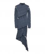 dion leeディオン・リー）の古着「ニットワンピース」｜ブルー