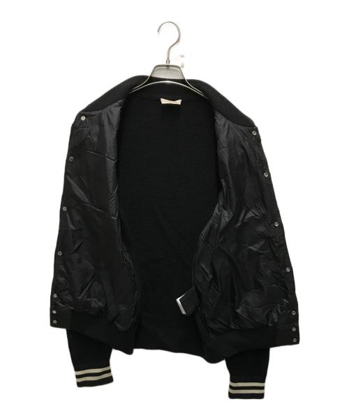 MONCLER（モンクレール）MONCLER (モンクレール) CARDIGAN TRICOT ニット切替ダウンジャケット ブラック サイズ:Lの古着・服飾アイテム