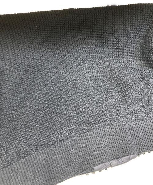MONCLER（モンクレール）MONCLER (モンクレール) CARDIGAN TRICOT ニット切替ダウンジャケット ブラック サイズ:Lの古着・服飾アイテム