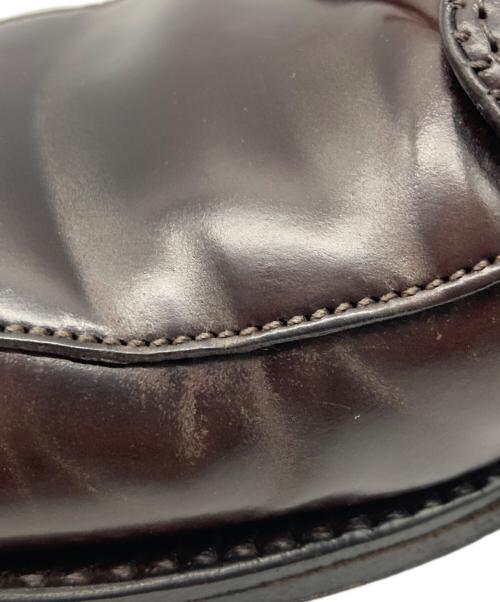 Alden（オールデン）Alden (オールデン) コードバン Vチップシューズ バーガンディー サイズ:6Dの古着・服飾アイテム