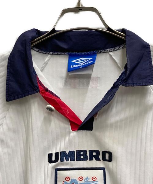 UMBRO（アンブロ）UMBRO (アンブロ) ゲームシャツ ホワイト サイズ:XLの古着・服飾アイテム