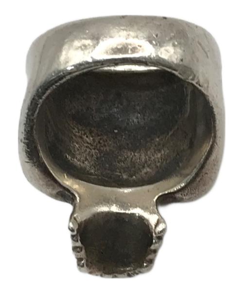 CRAZY PIG DESIGNS（クレイジーピッグデザイン）CRAZY PIG DESIGNS (クレイジーピッグデザイン) EVIL SKULL RING シルバー サイズ:16号の古着・服飾アイテム