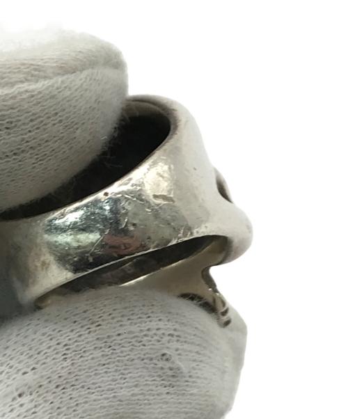 CRAZY PIG DESIGNS（クレイジーピッグデザイン）CRAZY PIG DESIGNS (クレイジーピッグデザイン) EVIL SKULL RING シルバー サイズ:16号の古着・服飾アイテム