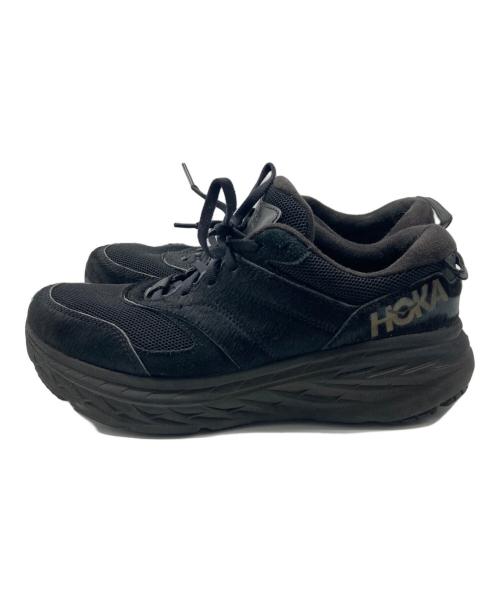 HOKAONEONE（ホカオネオネ）HOKAONEONE (ホカオネオネ) Engineered Garments (エンジニアド ガーメンツ) BONDI L ブラック サイズ:27㎝の古着・服飾アイテム