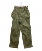 US ARMYユーエスアーミー）の古着「40s M-43 HBT カーゴパンツ」｜オリーブ