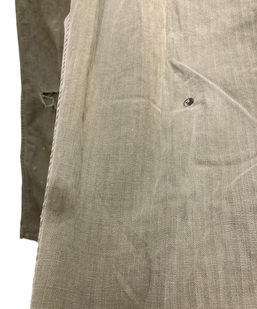 US ARMY（ユーエスアーミー）US ARMY (ユーエスアーミー) 40s M-43 HBT カーゴパンツ オリーブ サイズ:33の古着・服飾アイテム