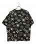 EVISU (エヴィス) 総柄ロゴTEE ブラック サイズ:L：7000円