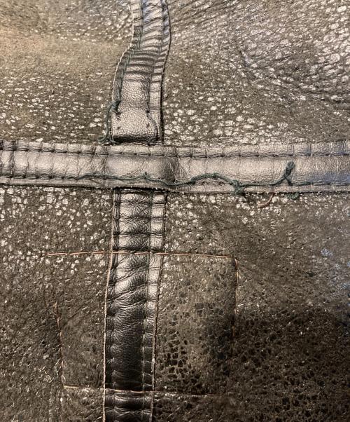 AVIREX（アヴィレックス）AVIREX (アヴィレックス) TYPEB-3ムートンフライトジャケット ブラック×ブラウン サイズ:42の古着・服飾アイテム