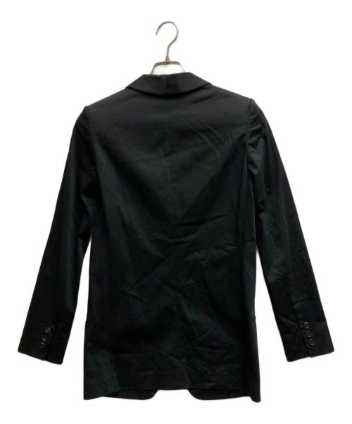 MIU MIU（ミュウミュウ）MIU MIU (ミュウミュウ) テーラードジャケット ブラック サイズ:38の古着・服飾アイテム