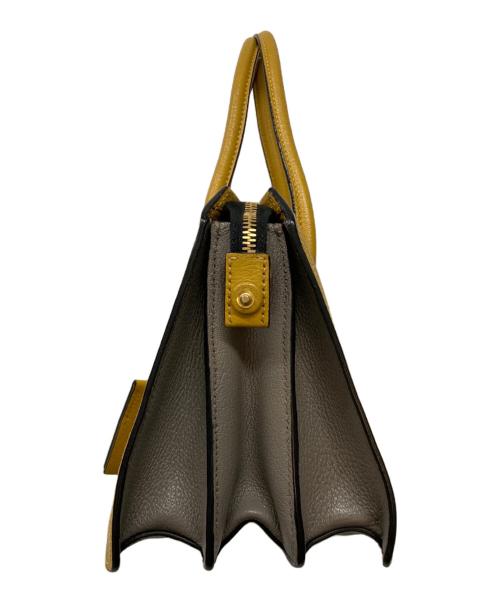 MIU MIU（ミュウミュウ）MIU MIU (ミュウミュウ) 2WAYショルダーバッグ イエローの古着・服飾アイテム