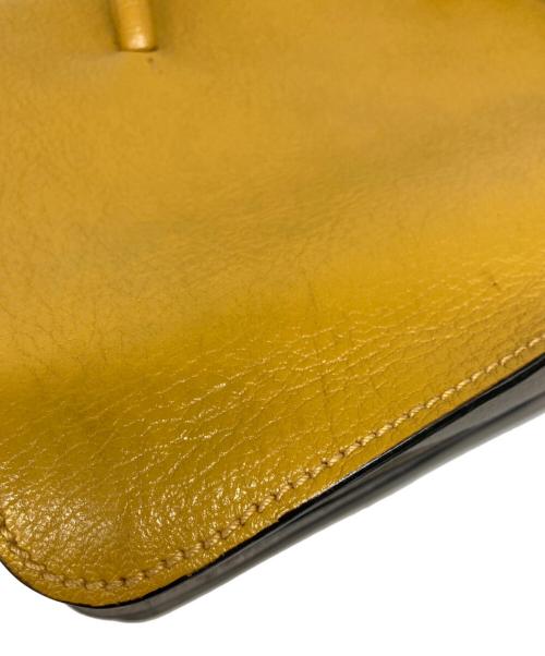 MIU MIU（ミュウミュウ）MIU MIU (ミュウミュウ) 2WAYショルダーバッグ イエローの古着・服飾アイテム