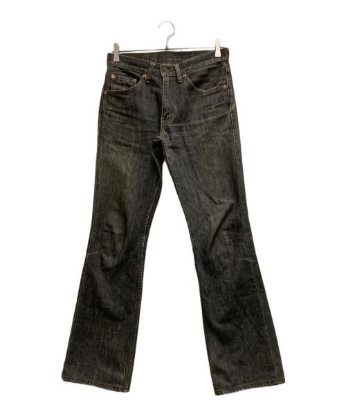 LEVI'S（リーバイス）LEVI'S (リーバイス) 00s 517ブーツカットブラックデニムパンツ ブラック サイズ:73.5cm (W29)の古着・服飾アイテム